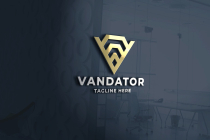 Vandator Letter V Pro Logo Template Screenshot 1