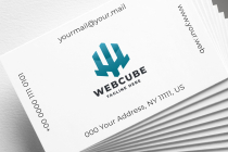 Web Cube Pro Logo Template Screenshot 2