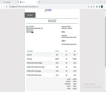 Invoice Generator ASP.NET MVC With Source Code Screenshot 6