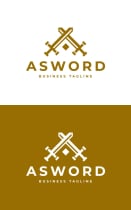 Asword - Letter A Logo Template Screenshot 3