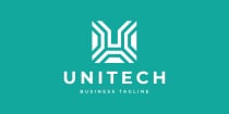 Unitech - Letter U Logo Template Screenshot 2