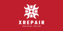 Xrepair - Letter X Logo Template Screenshot 2