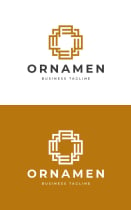 Ornamen - Letter O Logo Template Screenshot 3