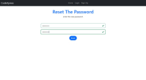 Signup And Login - NodeJS And MongoDB Screenshot 8