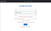 Signup And Login - NodeJS And MongoDB Screenshot 10