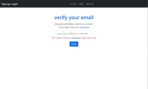 Signup And Login - NodeJS And MongoDB Screenshot 13