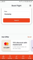 Flight Booking App React Native App Template Screenshot 9