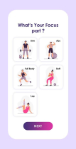 Home Workout - Android App Source Code Screenshot 4