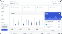 Nexel- CRM Admin Dashboard UIKit Screenshot 4