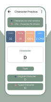 Typing Speed Test - Android Source Code Screenshot 4
