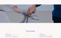 Soulmates - Wedding RSVP responsive HTML template Screenshot 3