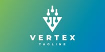 Vertex - Letter V Logo Template Screenshot 2