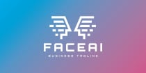 Face AI Logo Template Screenshot 2