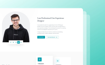 Qfolio - Personal Portfolio HTML Template Screenshot 7