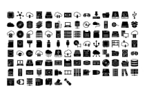 Data Storage and Server Vector Icon Pack Screenshot 2