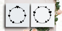 Wedding Heart Logo Templates  Screenshot 2