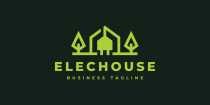 Electric House Logo Template Screenshot 2