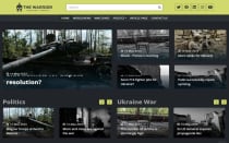 The Warrior - HTML Template Screenshot 1