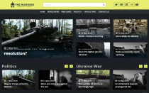 The Warrior - HTML Template Screenshot 2