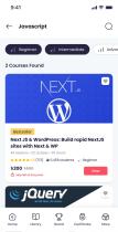 JustLearn - Online Learning Platform Flutter App Screenshot 5