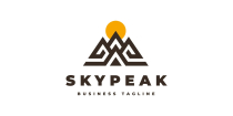 Peak Mountain Logo Template Screenshot 1