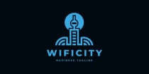 WIFI City Logo Template Screenshot 2