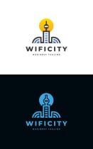 WIFI City Logo Template Screenshot 3