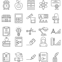 Back To School Icons Screenshot 2