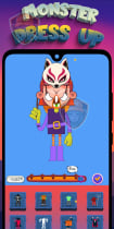 Monster Dress Up - Android Buildbox 3D Screenshot 4