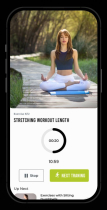 Prefit - Fitness And Home Workout - Flutter Templa Screenshot 14