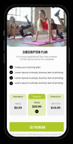 Prefit - Fitness And Home Workout - Flutter Templa Screenshot 21