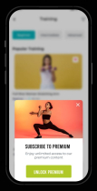 Prefit - Fitness And Home Workout - Flutter Templa Screenshot 22