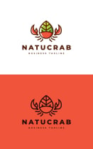 Nature Crab Logo Template Screenshot 3