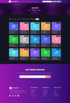 NFTBooster - NFT Marketplace Website UI Kit Figma Screenshot 20