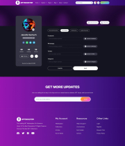 NFTBooster - NFT Marketplace Website UI Kit Figma Screenshot 30