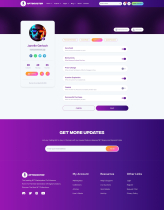 NFTBooster - NFT Marketplace Website UI Kit Figma Screenshot 33