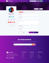 NFTBooster - NFT Marketplace Website UI Kit Figma Screenshot 35