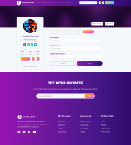 NFTBooster - NFT Marketplace Website UI Kit Figma Screenshot 37