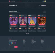 OpenNFT Hub - NFT Marketplace Website UI Kit Figma Screenshot 17