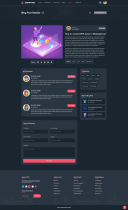 OpenNFT Hub - NFT Marketplace Website UI Adobe XD Screenshot 53