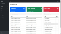 500 Website Tools with Admin Panel Screenshot 4