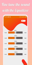 Volume Booster Equalizer and Music Player - Androi Screenshot 2