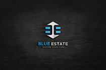 Letter B E Real Estate House Logo Design Screenshot 3