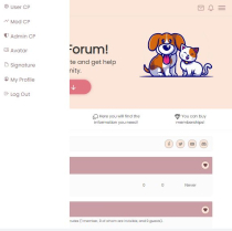 PetTheme - MyBB Theme Screenshot 3