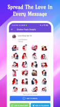 Love Stickers - Android App Source Code Screenshot 3