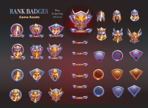 Rank Badge Game Assets Screenshot 2