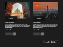 Via - Travel And Adventure HTML Web Template Screenshot 7