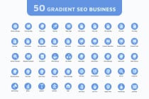 50 Gradient SEO Business Screenshot 1