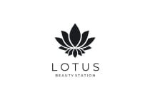 Lotus Flower Vector Logo Screenshot 3