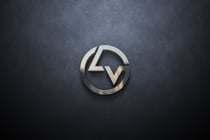 LV letter mark logo design template Screenshot 3